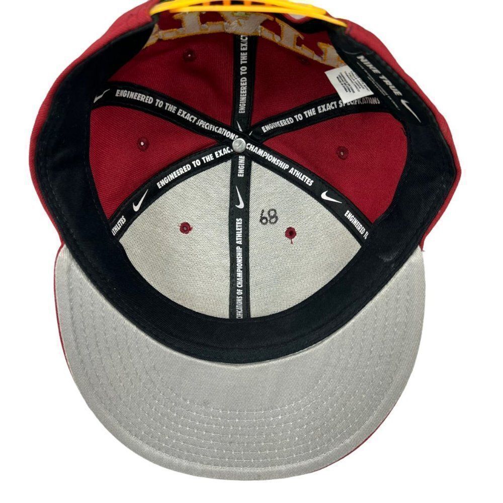 Nike Men’s Iowa State Cyclones Flat Bill‎ SnapBack Hat - Picture 7 of 11